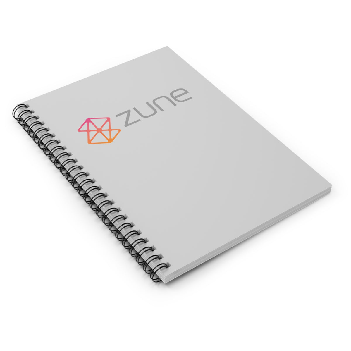 Zune Spiral Notebook