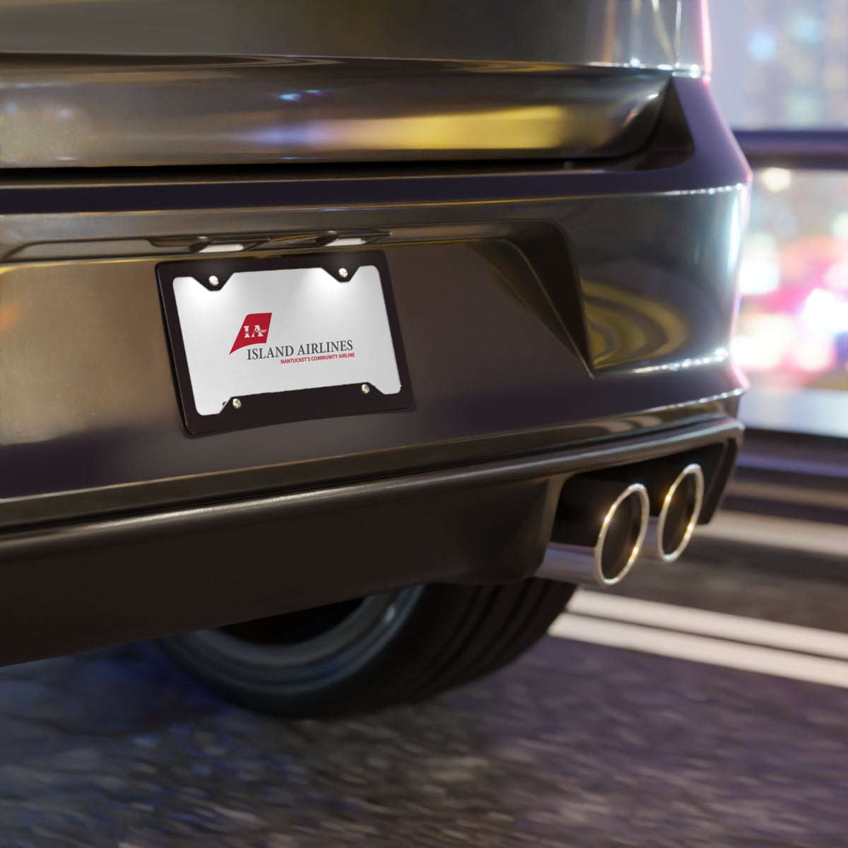 Island Airlines Vanity License Plate