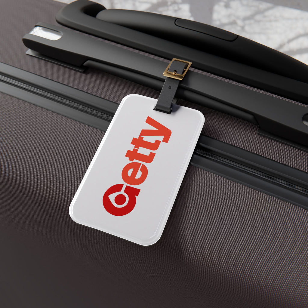 Getty Oil Luggage Tag