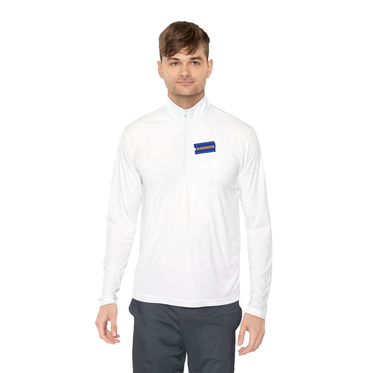 Blockbuster Video Unisex Quarter Zip Pullover