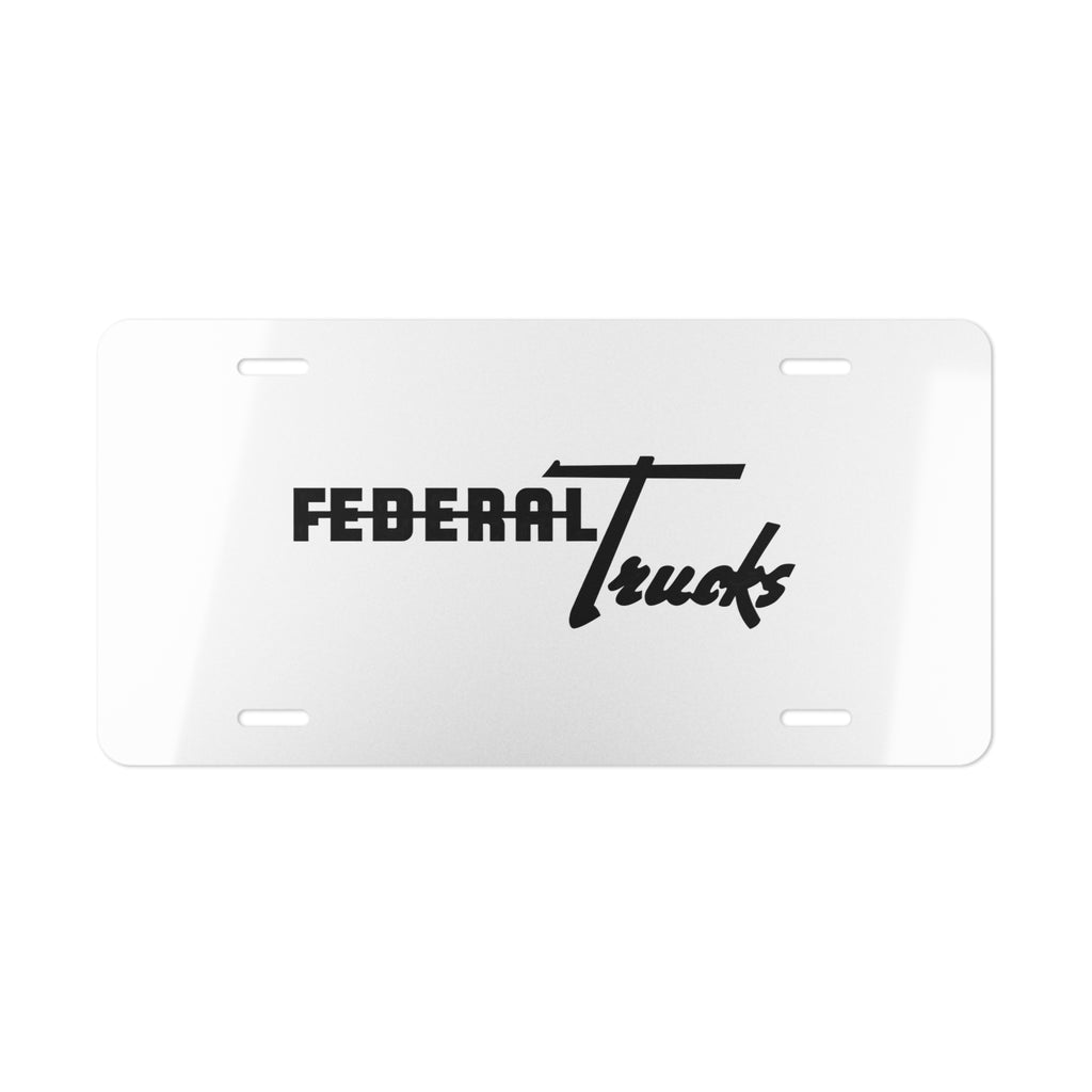 Federal Motor Truck Company Vanity License Plate