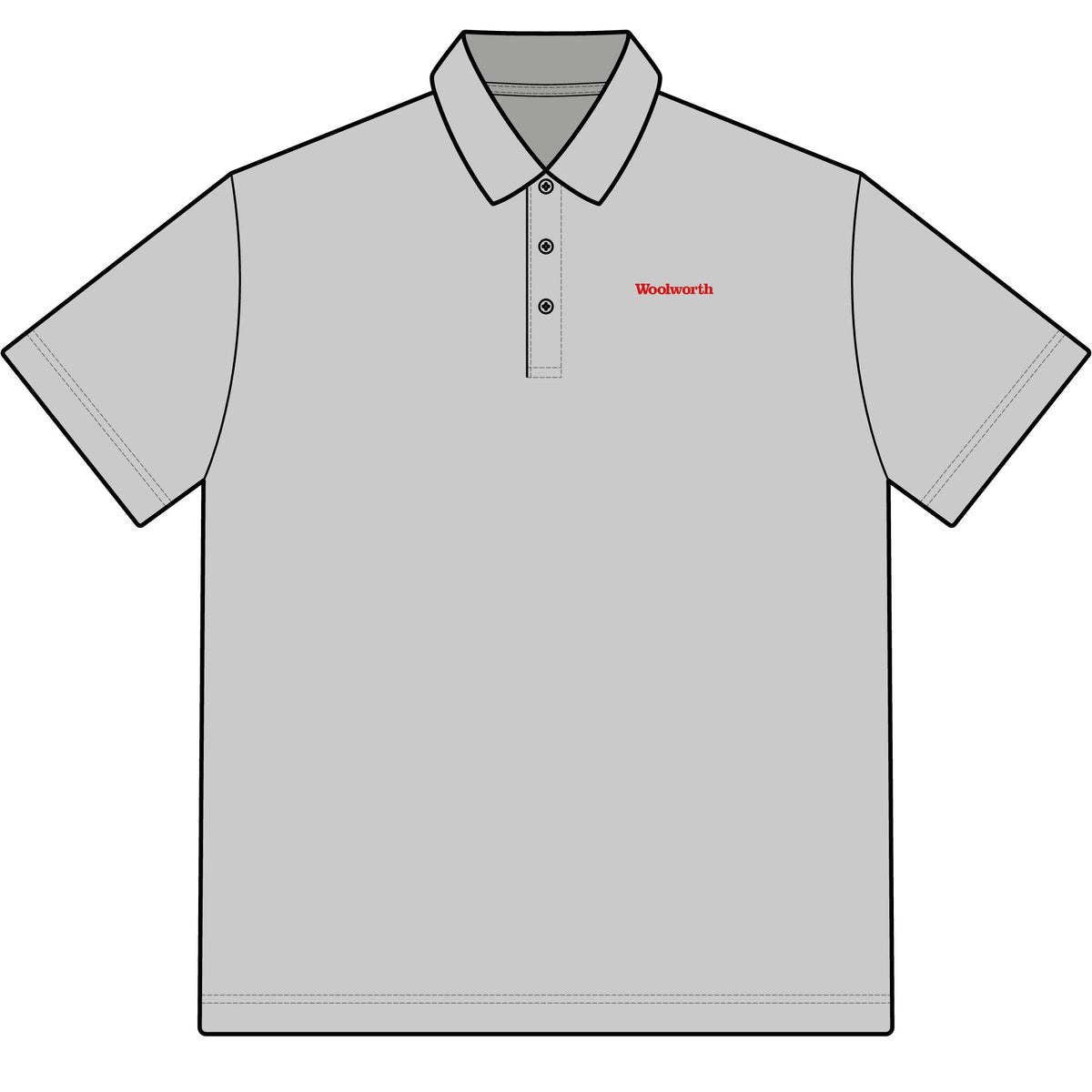 F. W. Woolworth Company Cotton Polo Shirt