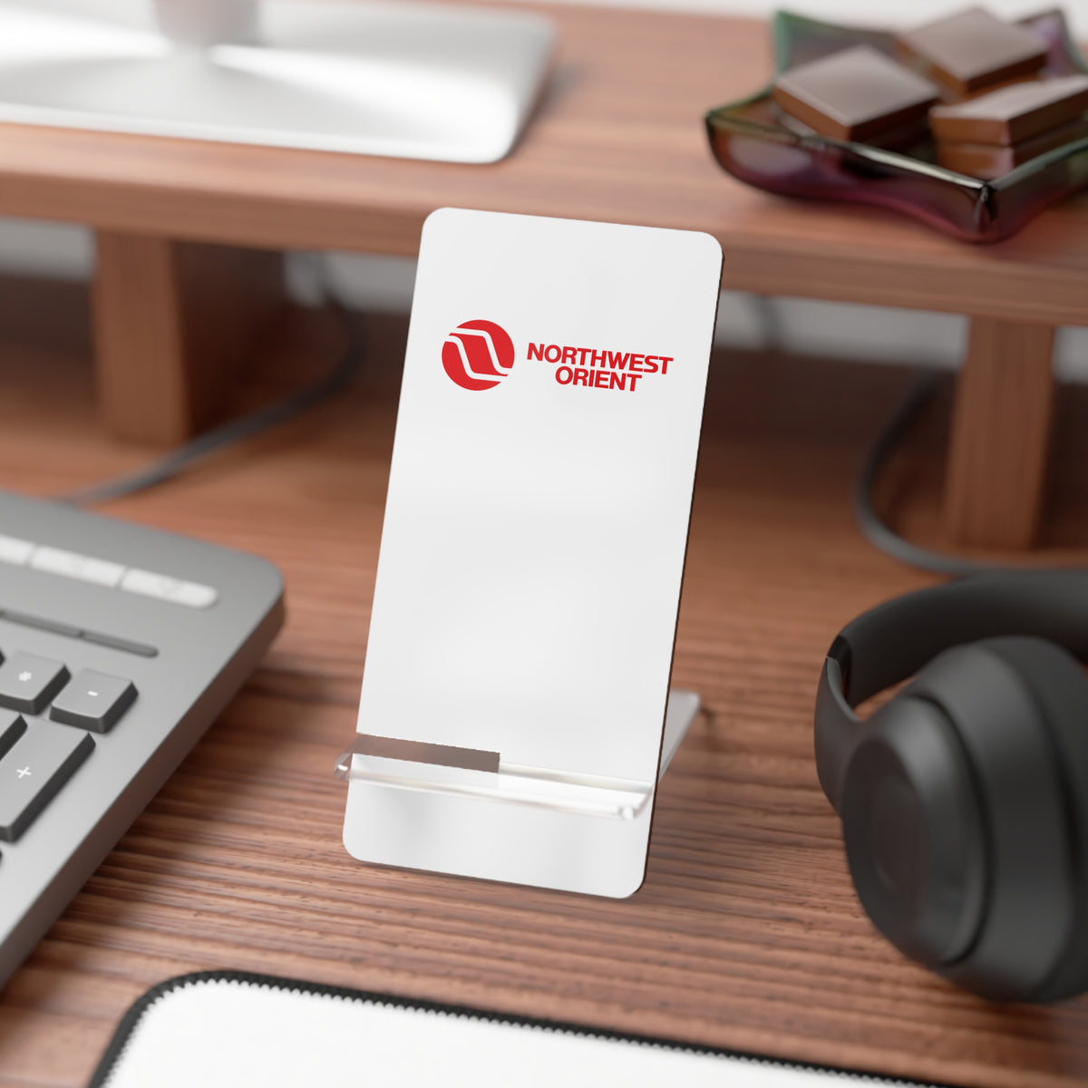Northwest Orient Airlines Foldable Mobile Phone Display Stand