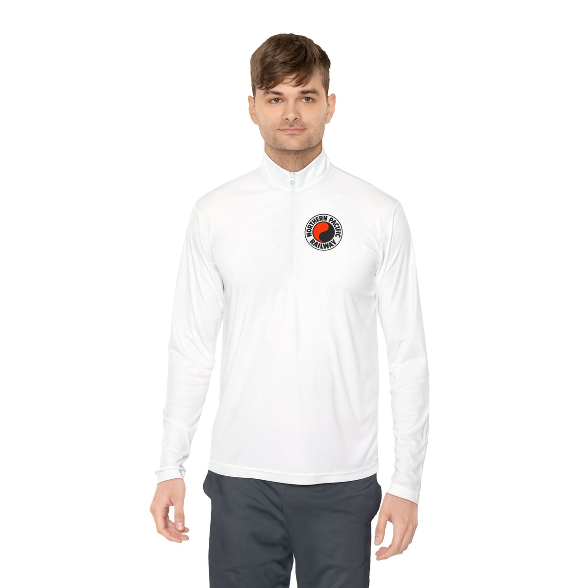 Northern Pacific Railway Unisex Quarter Zip Pullover