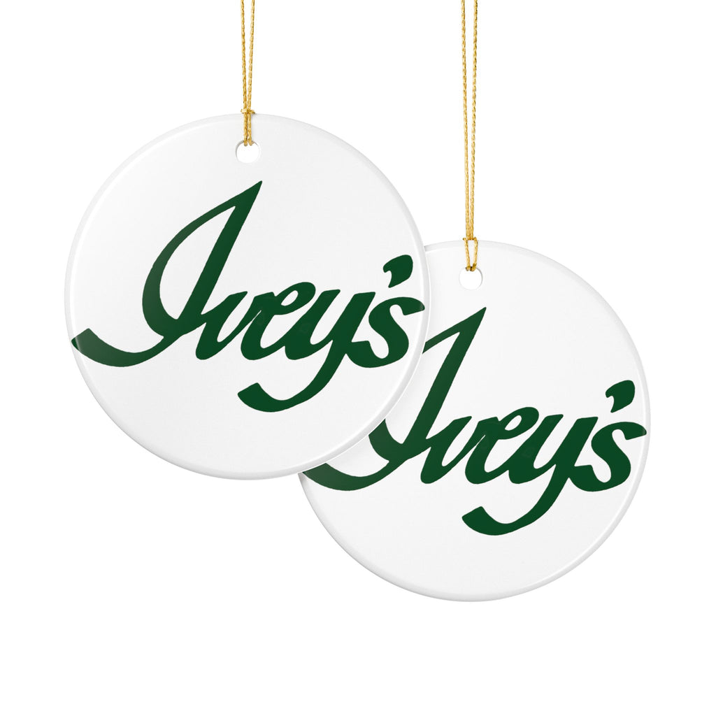 Ivey's Ceramic Ornament