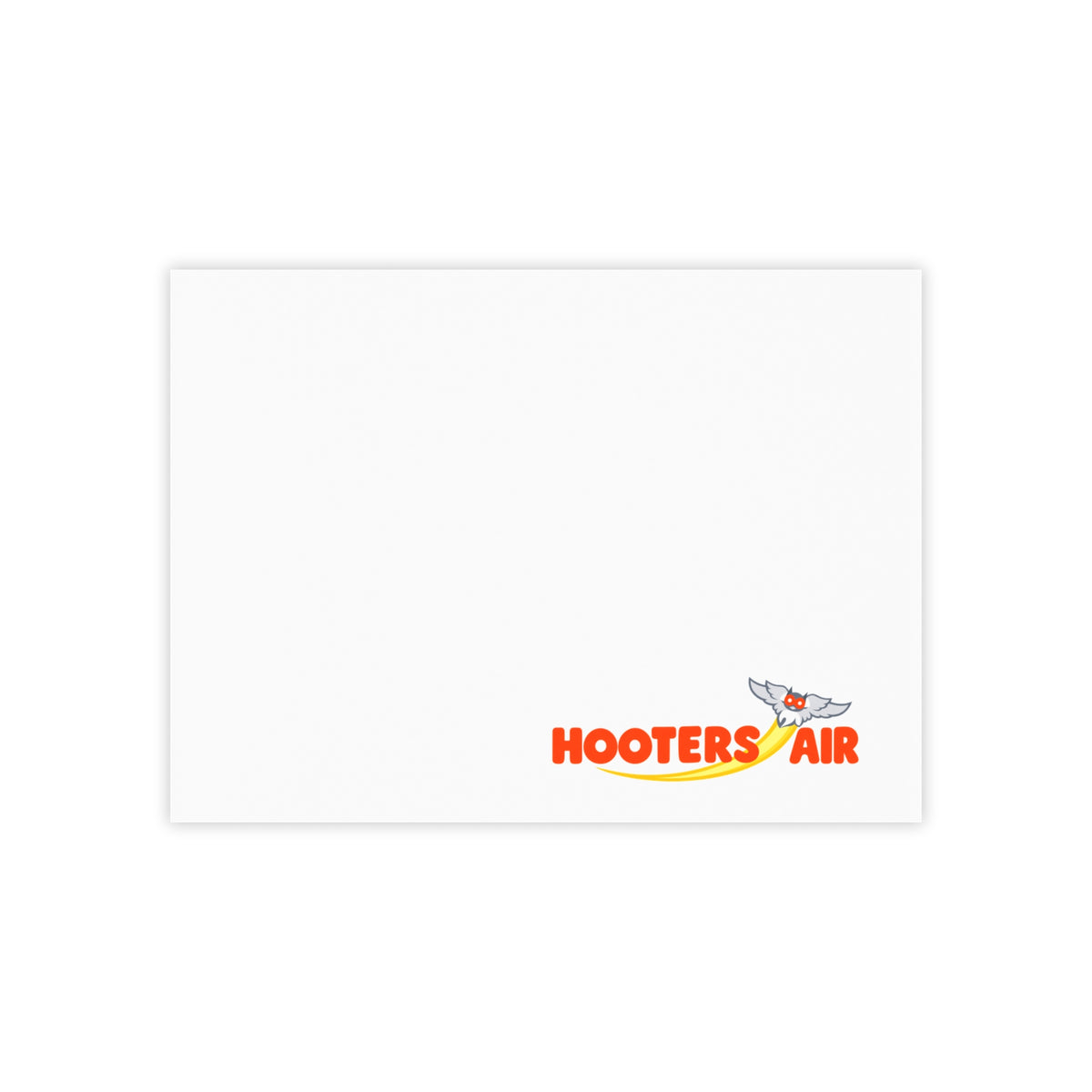Hooters Air Sticky Post-it Note Pad