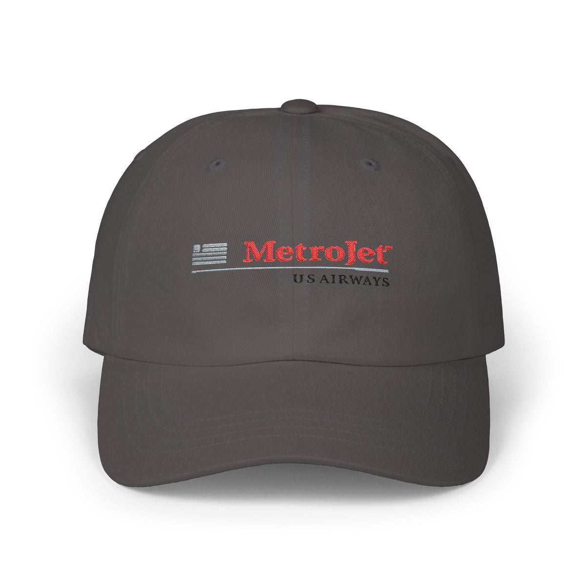 MetroJet Embroidered Dad Cap Hat