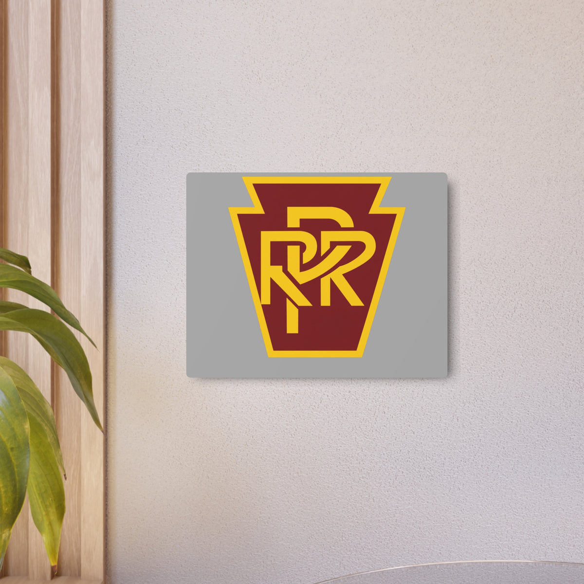 Pennsylvania Railroad Metal Sign