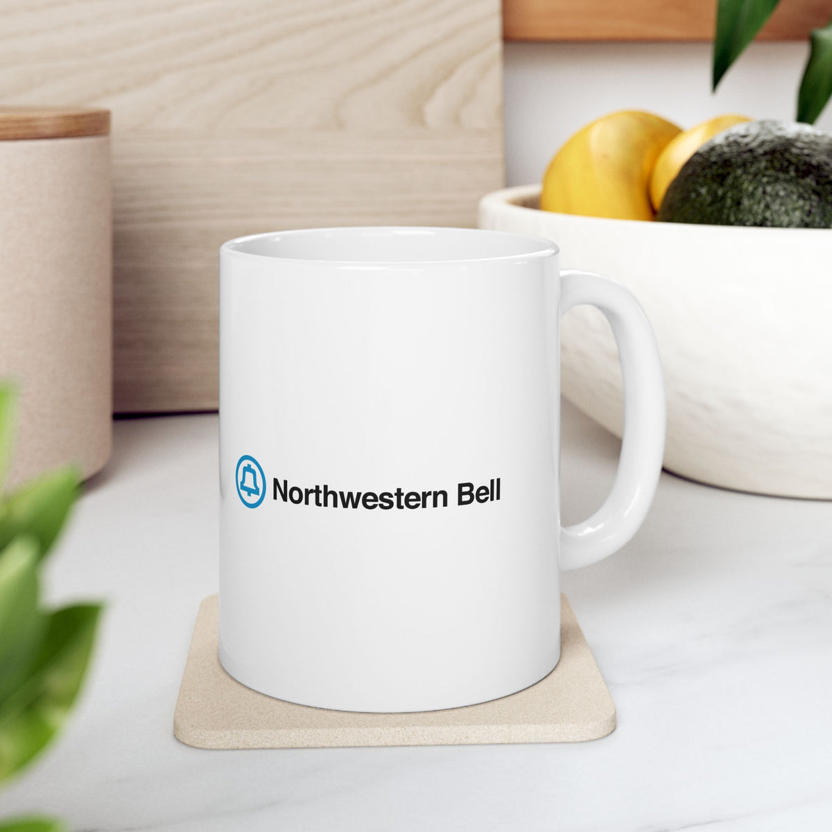 Northwestern Bell Ceramic Coffee Mug