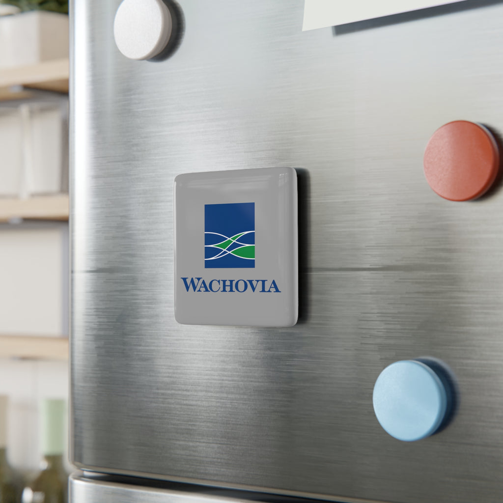 Wachovia Square Porcelain Fridge Magnet