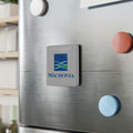 Wachovia Square Porcelain Fridge Magnet