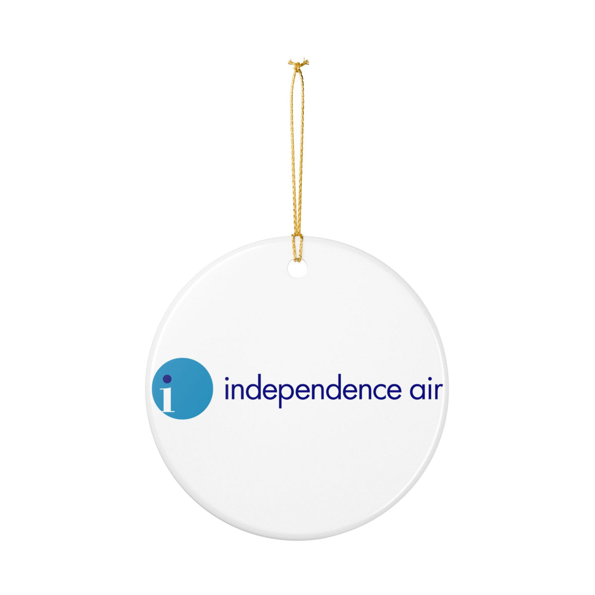 Independence Air Ceramic Ornament