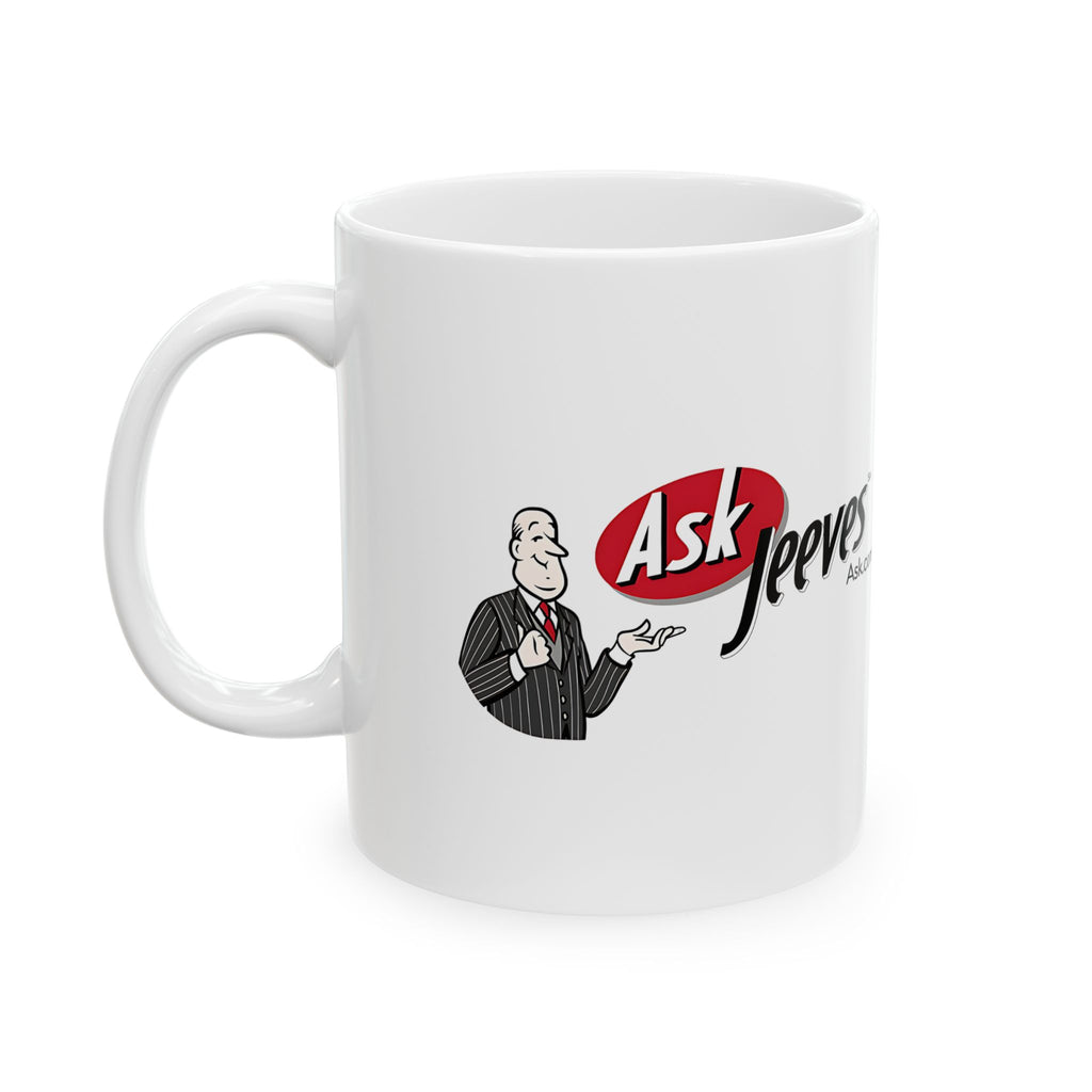 Ask Jeeves Ceramic Coffee Mug