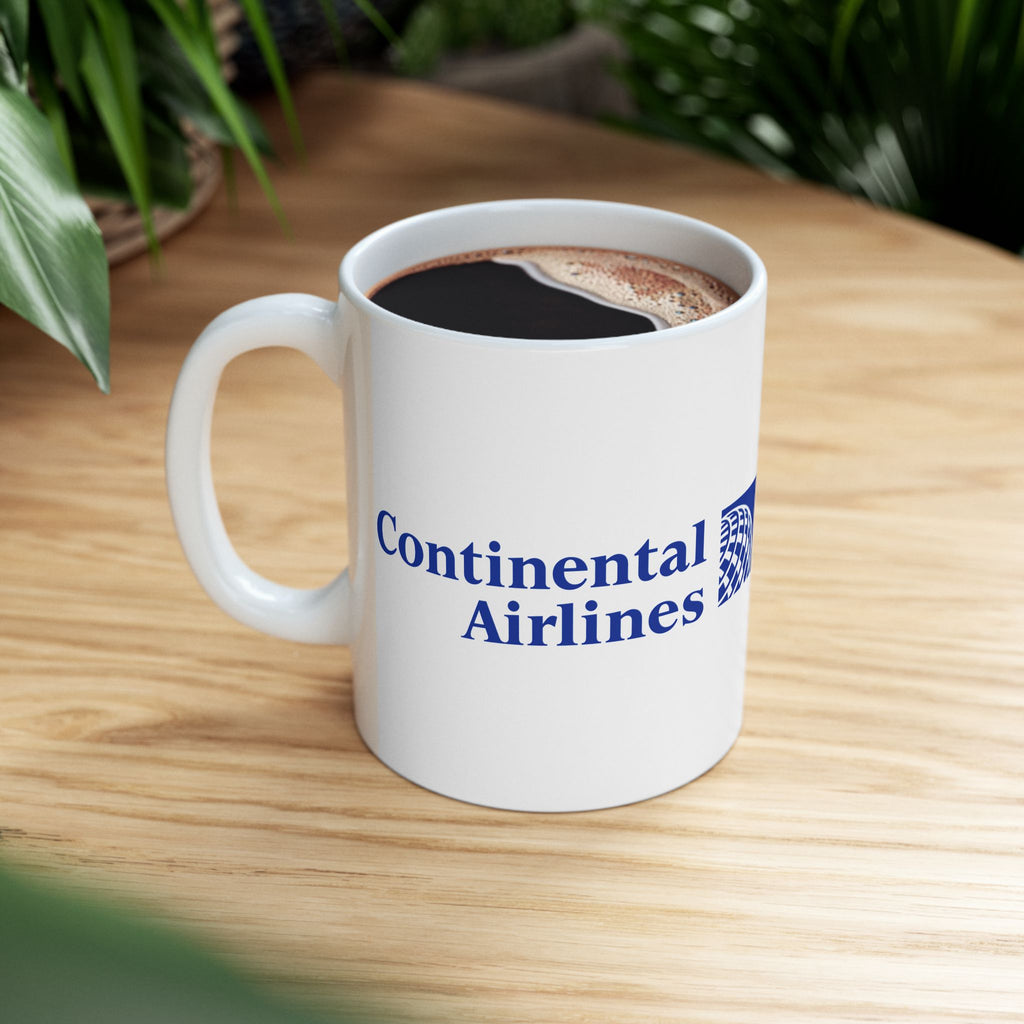 Continental Airlines Ceramic Coffee Mug
