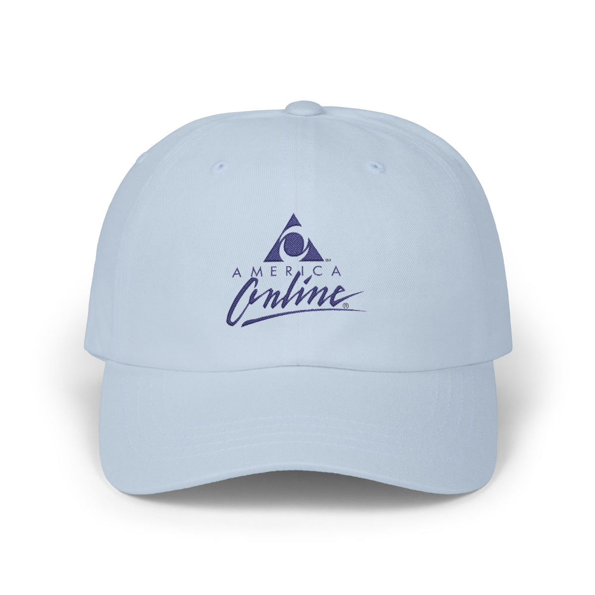 America Online (AOL) Embroidered Dad Cap Hat