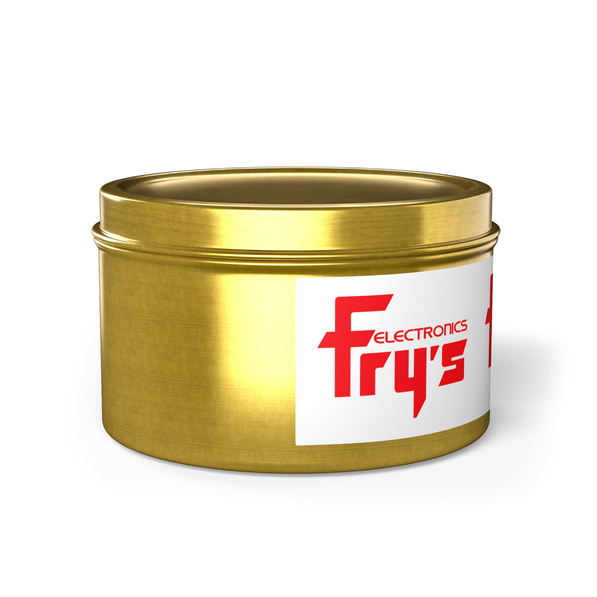 Fry's Electronics, Inc. Tin Candle