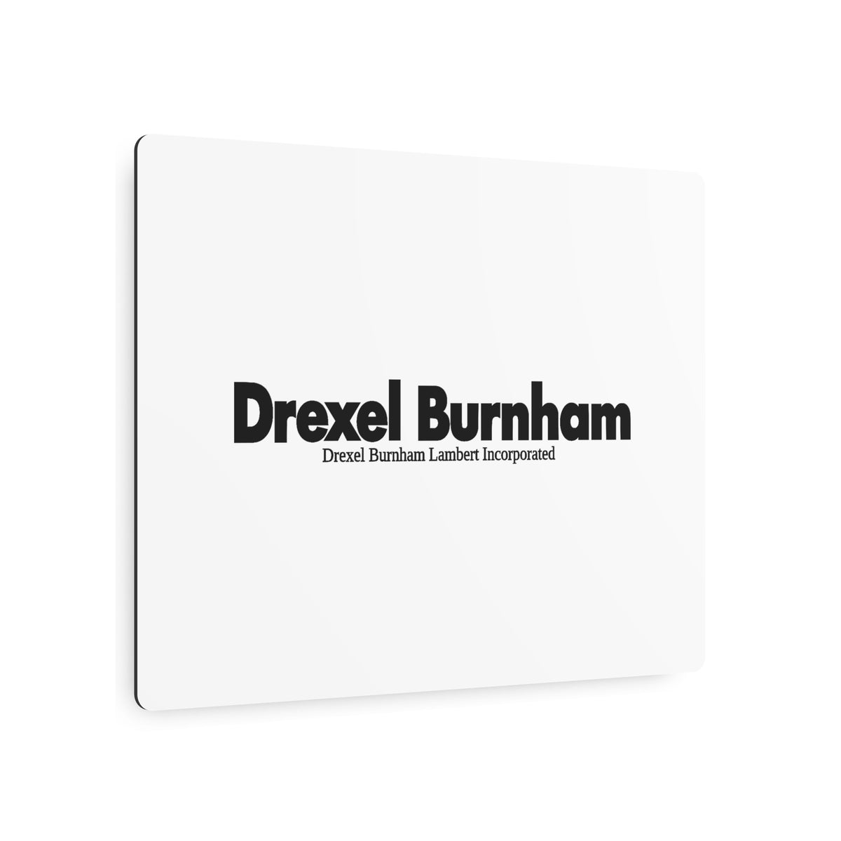 Drexel Burnham Lambert Metal Sign