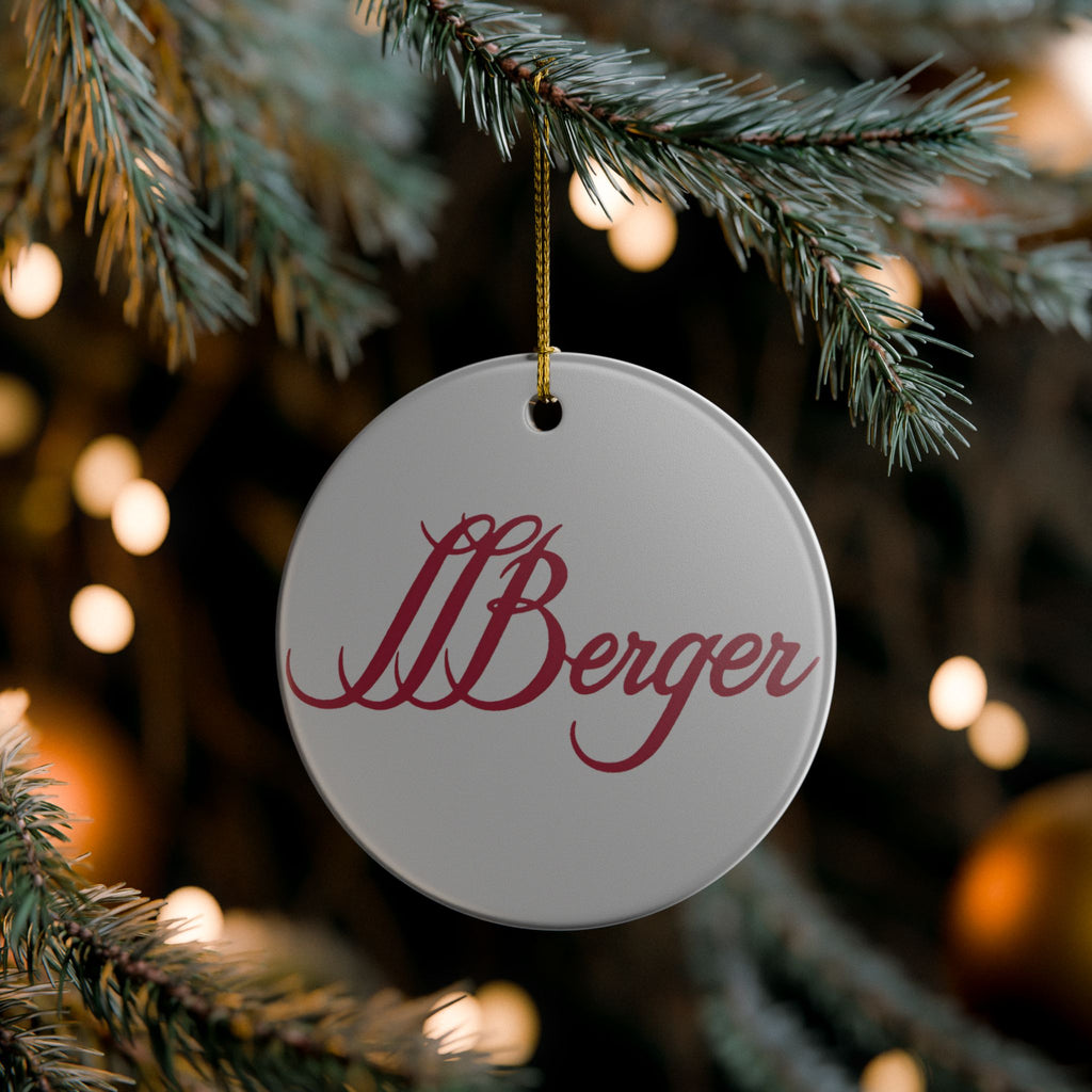 L. L. Berger Ceramic Ornament