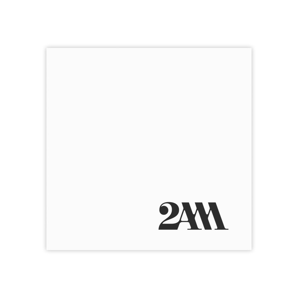 2AM Sticky Post-it Note Pad