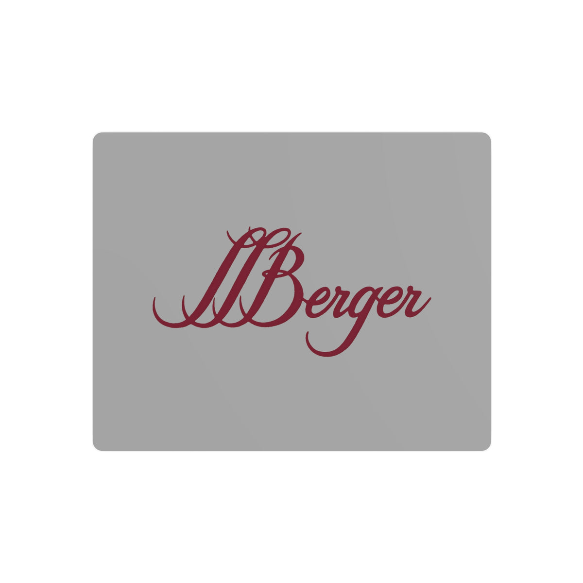 L. L. Berger Metal Sign