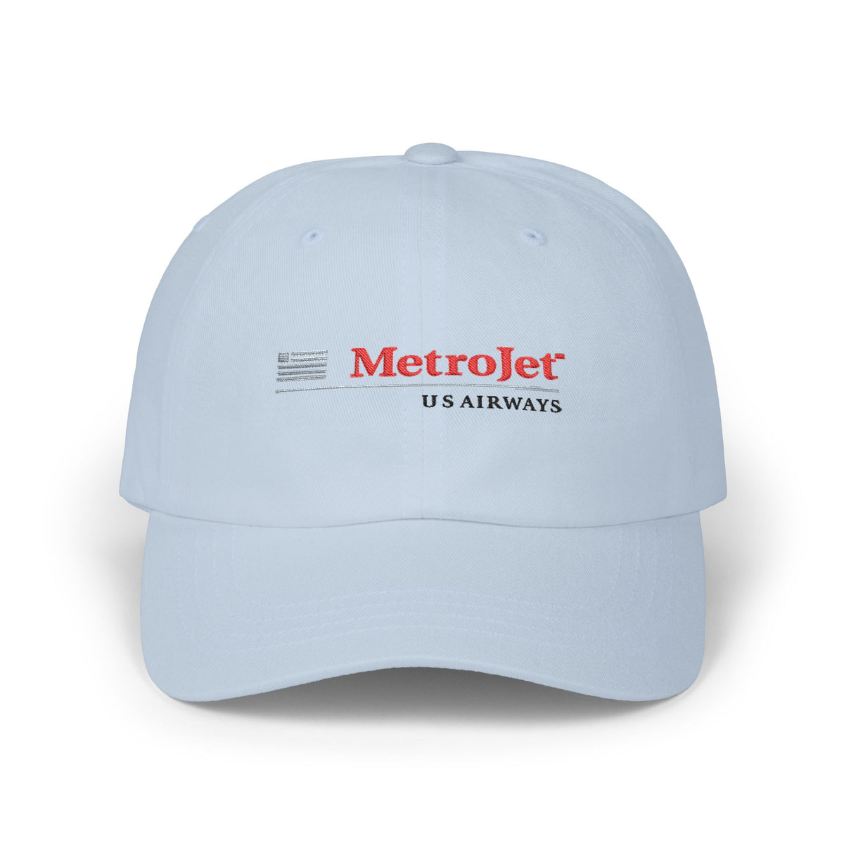 MetroJet Embroidered Dad Cap Hat