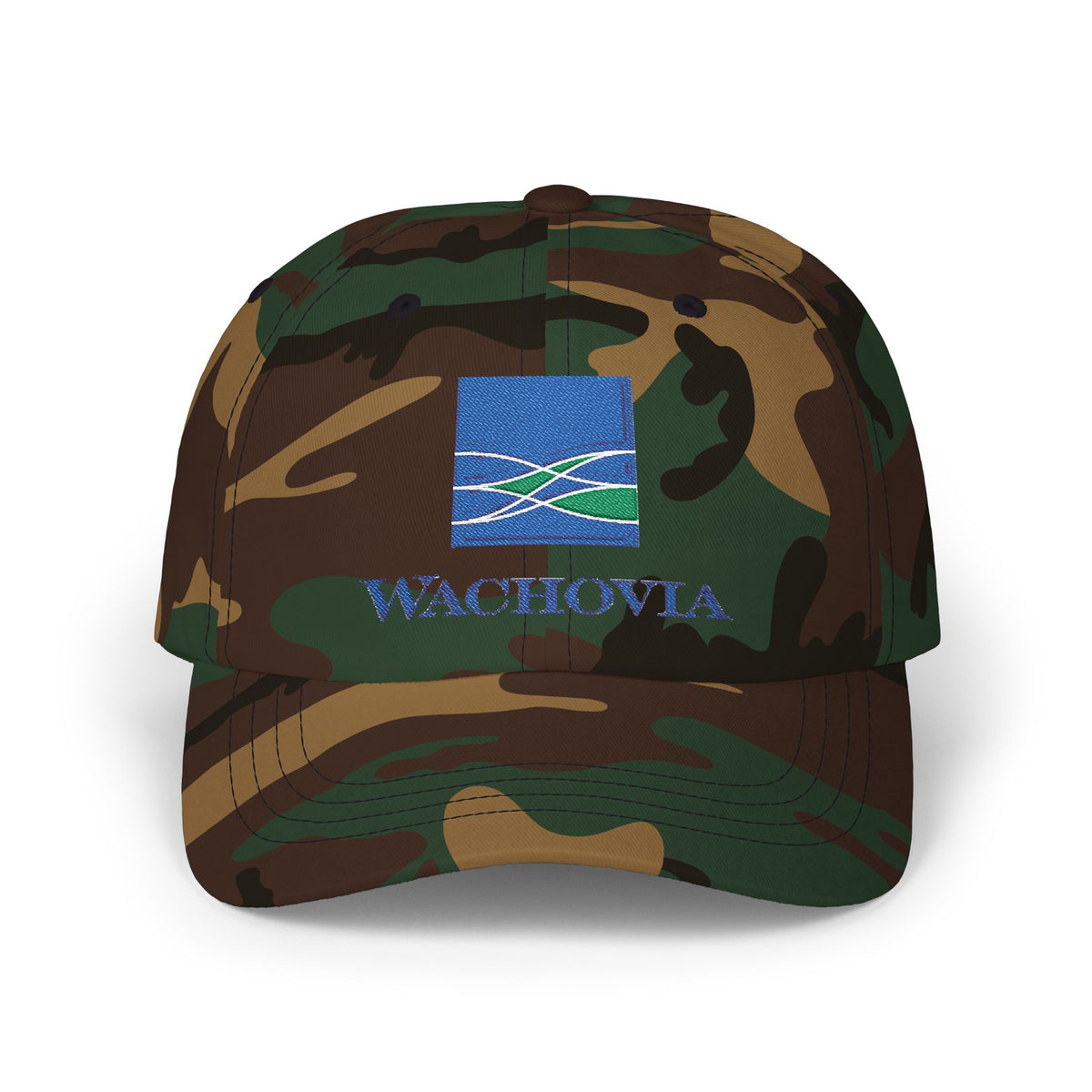 Wachovia Embroidered Dad Cap Hat