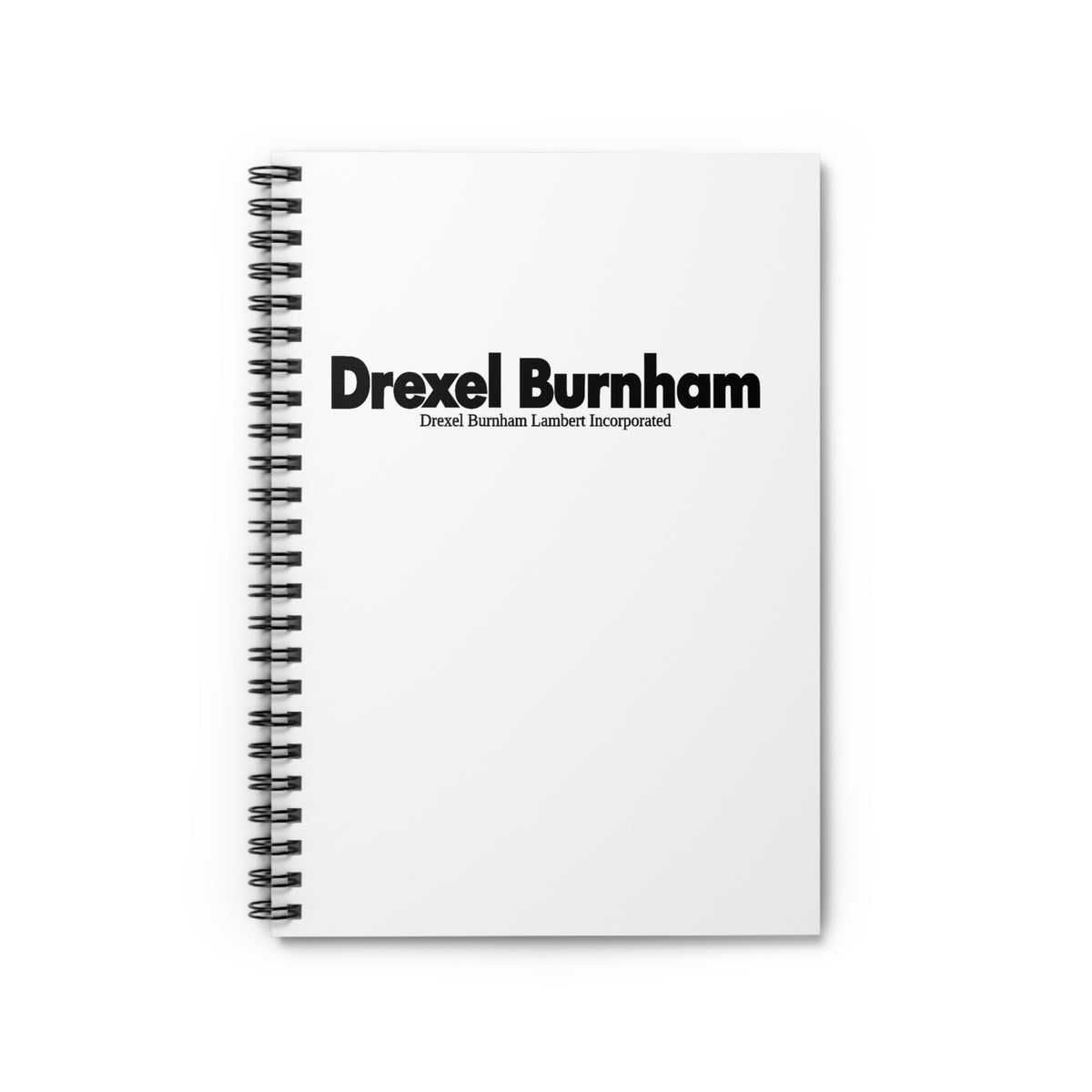 Drexel Burnham Lambert Spiral Notebook