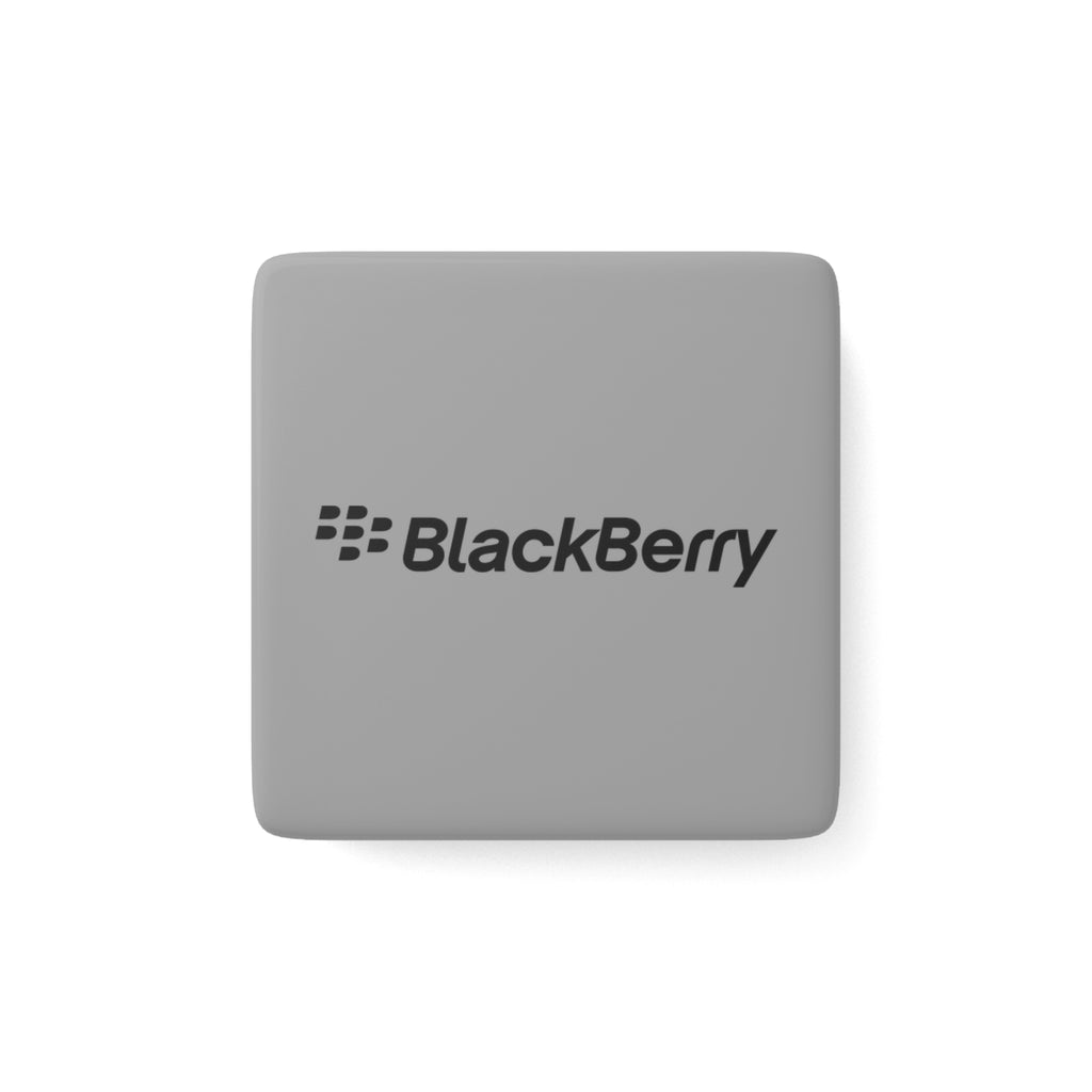 Blackberry Square Porcelain Fridge Magnet