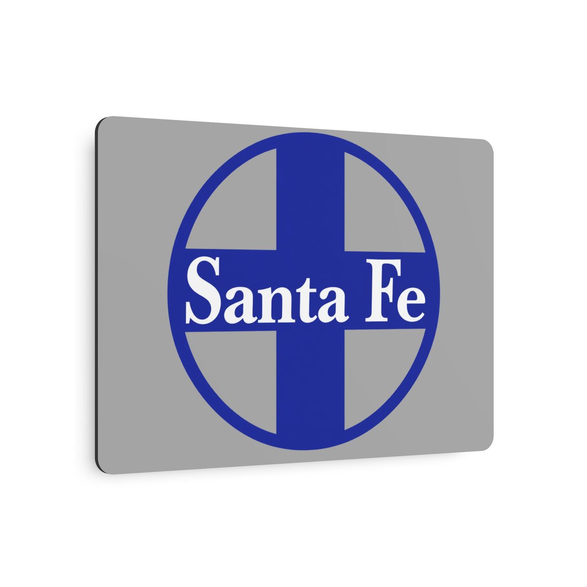 Atchison Topeka and Santa Fe Railway Metal Sign