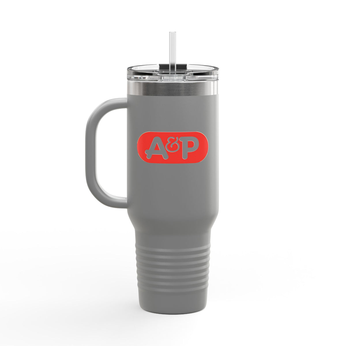 The Great Atlantic & Pacific Tea Company (A&P) 40oz Insulated Travel Mug Stainless Tumbler