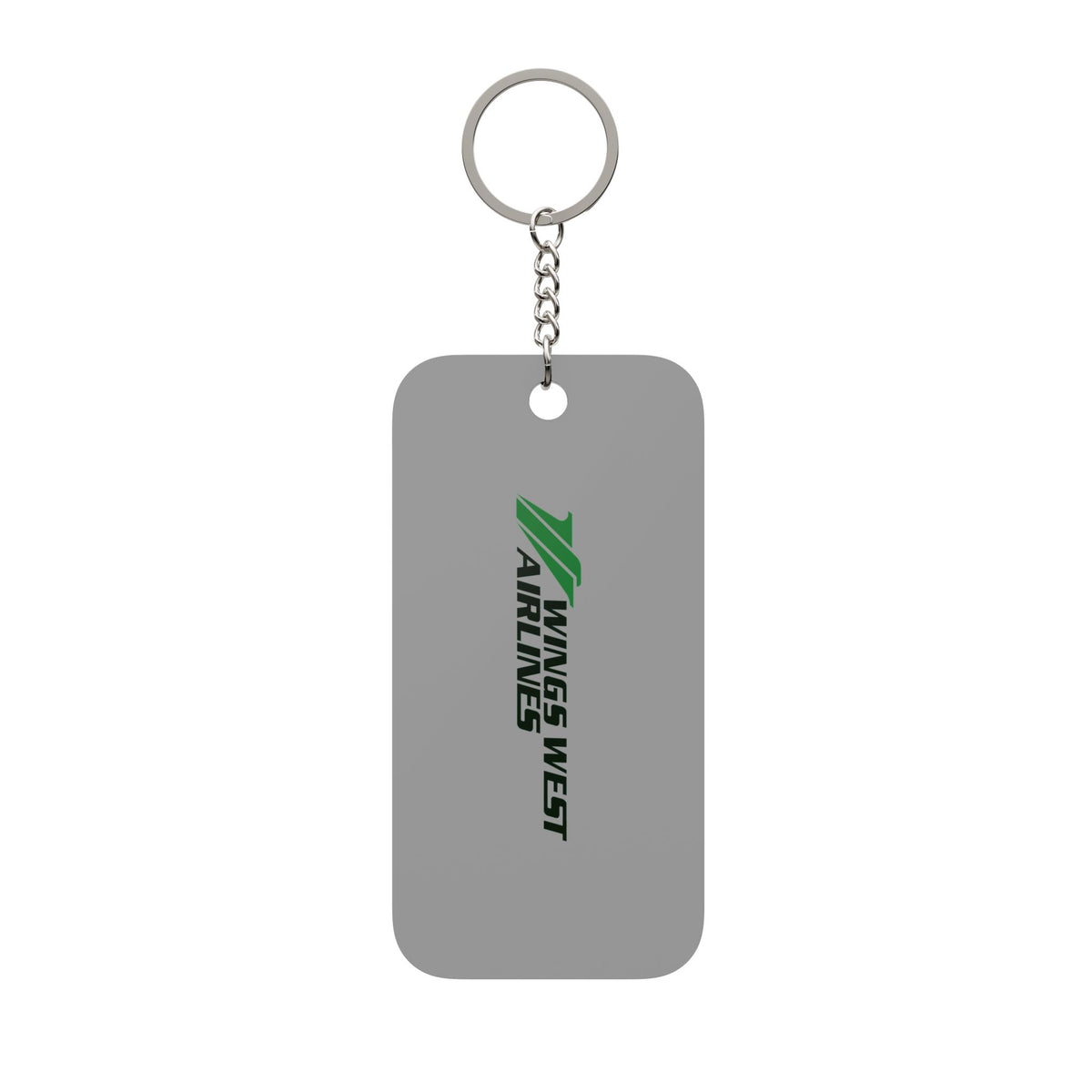 Wings West Airlines Double-Sided Keychain Charm