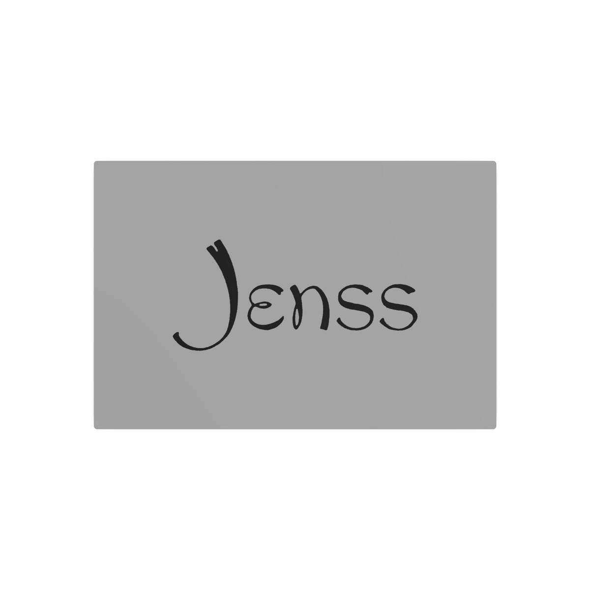 Jenss Metal Sign