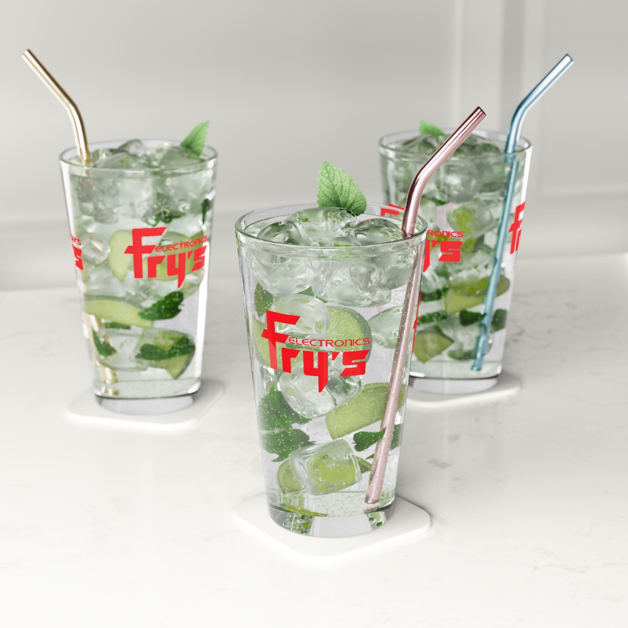 Fry's Electronics, Inc. 16oz Pint Glass