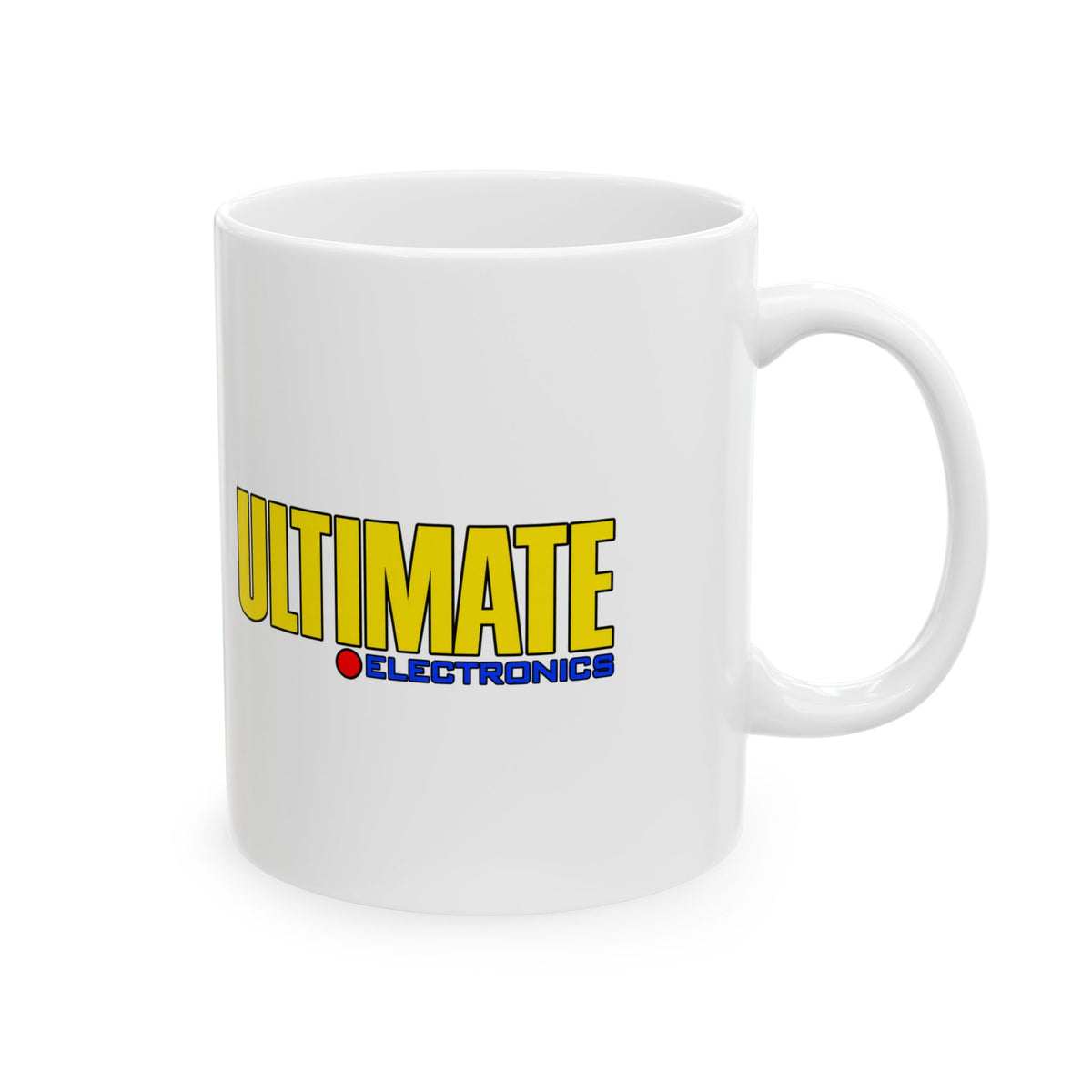 Ultimate Electronics Ceramic Coffee Mug