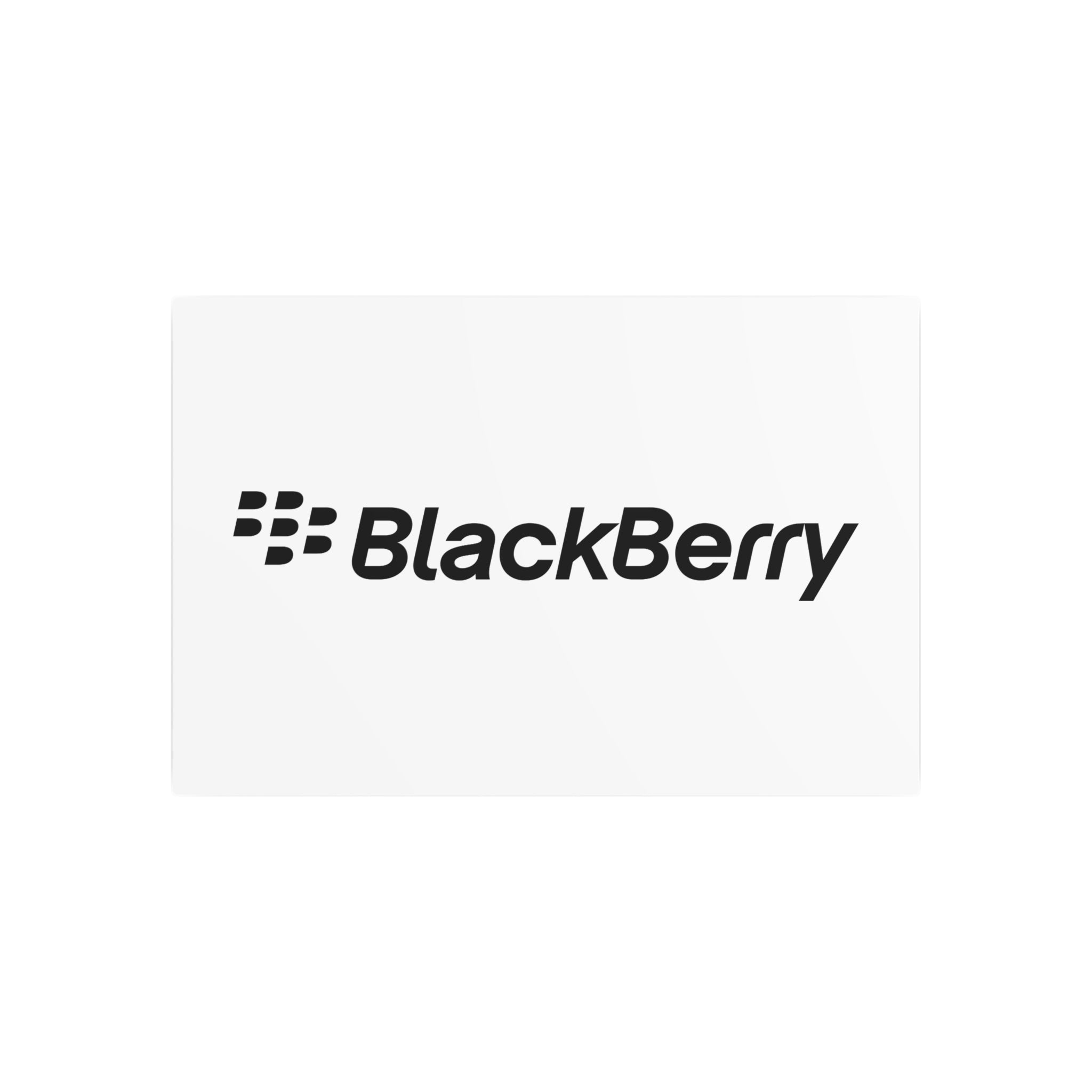 BlackBerry Metal Sign