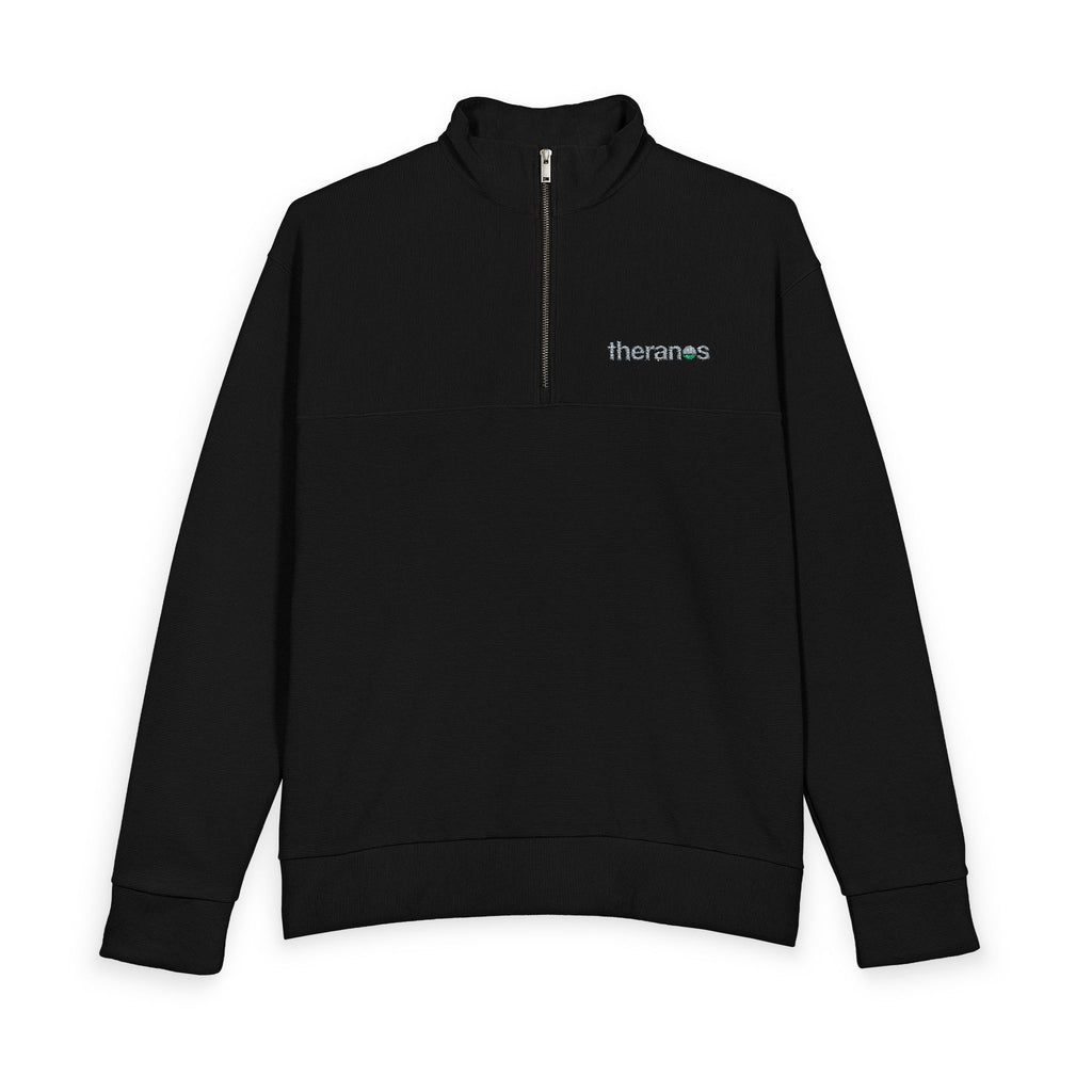 Theranos Inc. Heavy Knit Quarter-Zip Sweatshirt