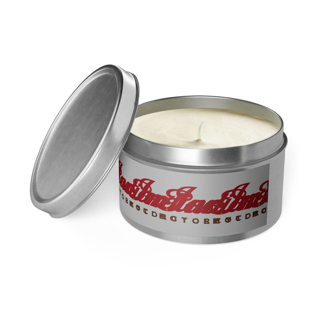 Indian Motorcycle Tin Candle