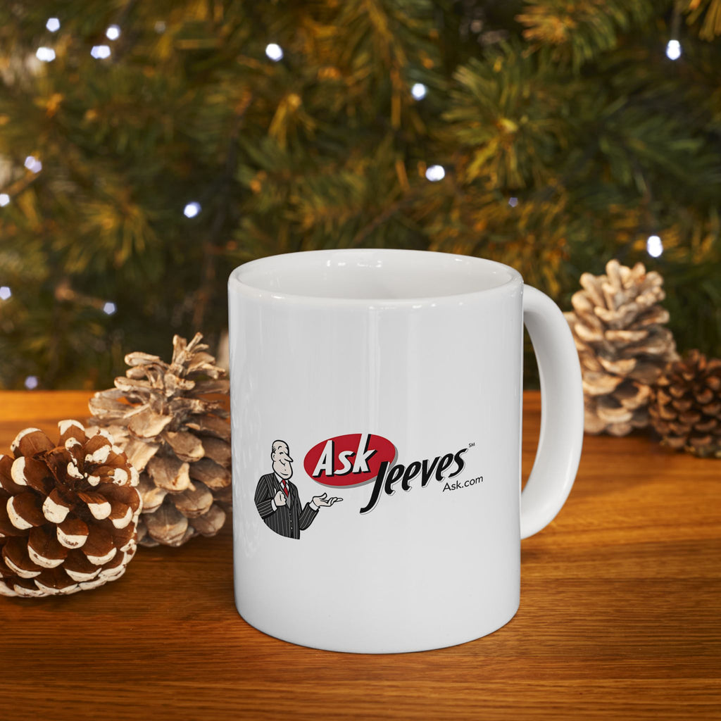 Ask Jeeves Ceramic Coffee Mug