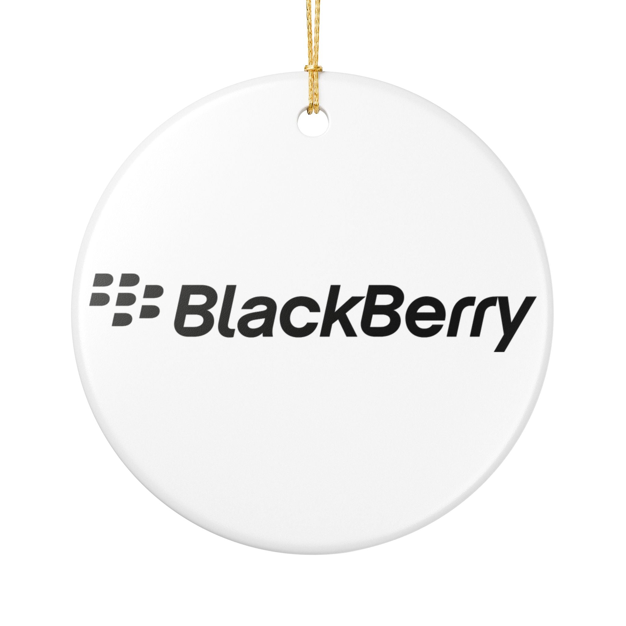 BlackBerry Ceramic Ornament