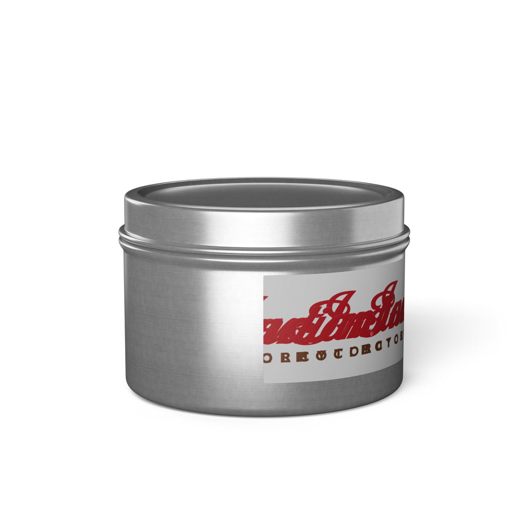 Indian Motorcycle Tin Candle