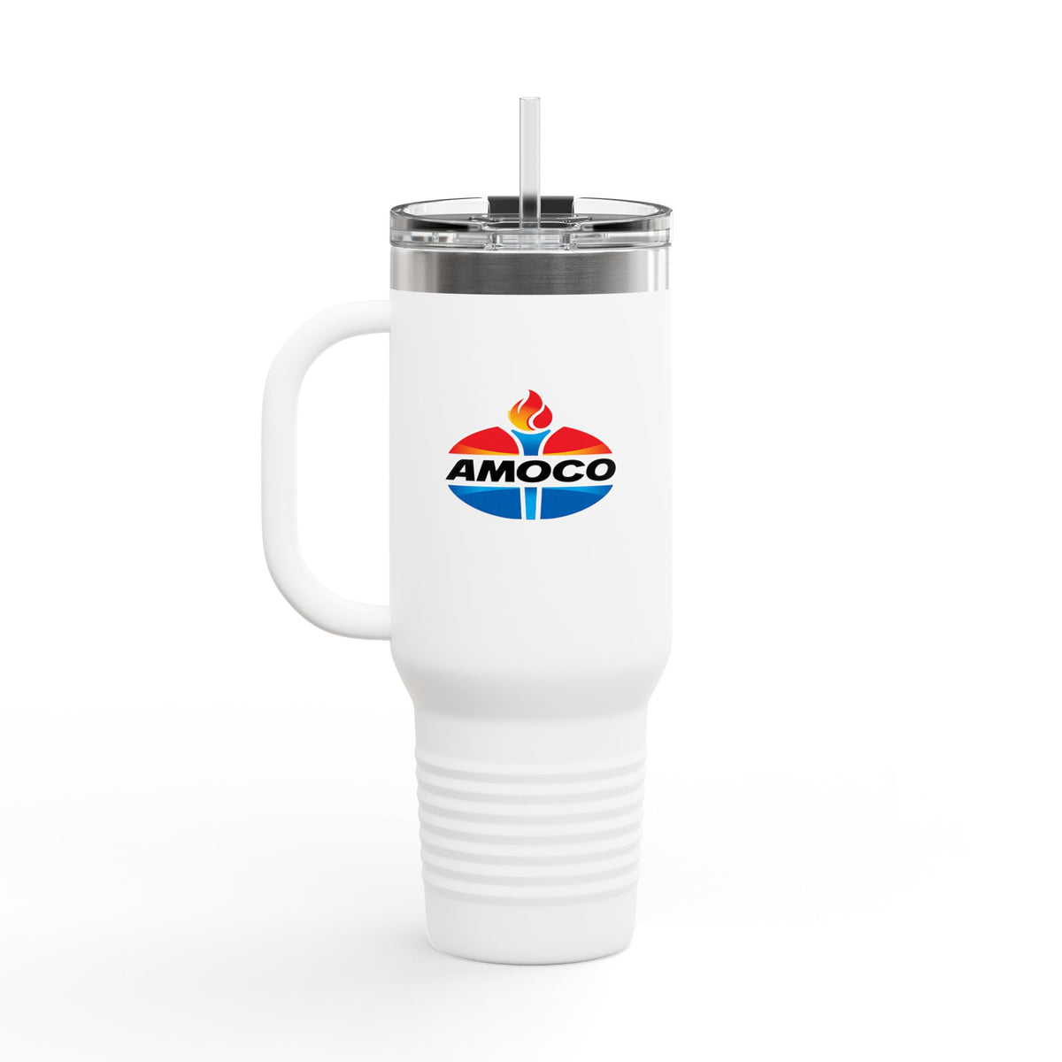 Amoco 40oz Insulated Travel Mug Stainless Tumbler