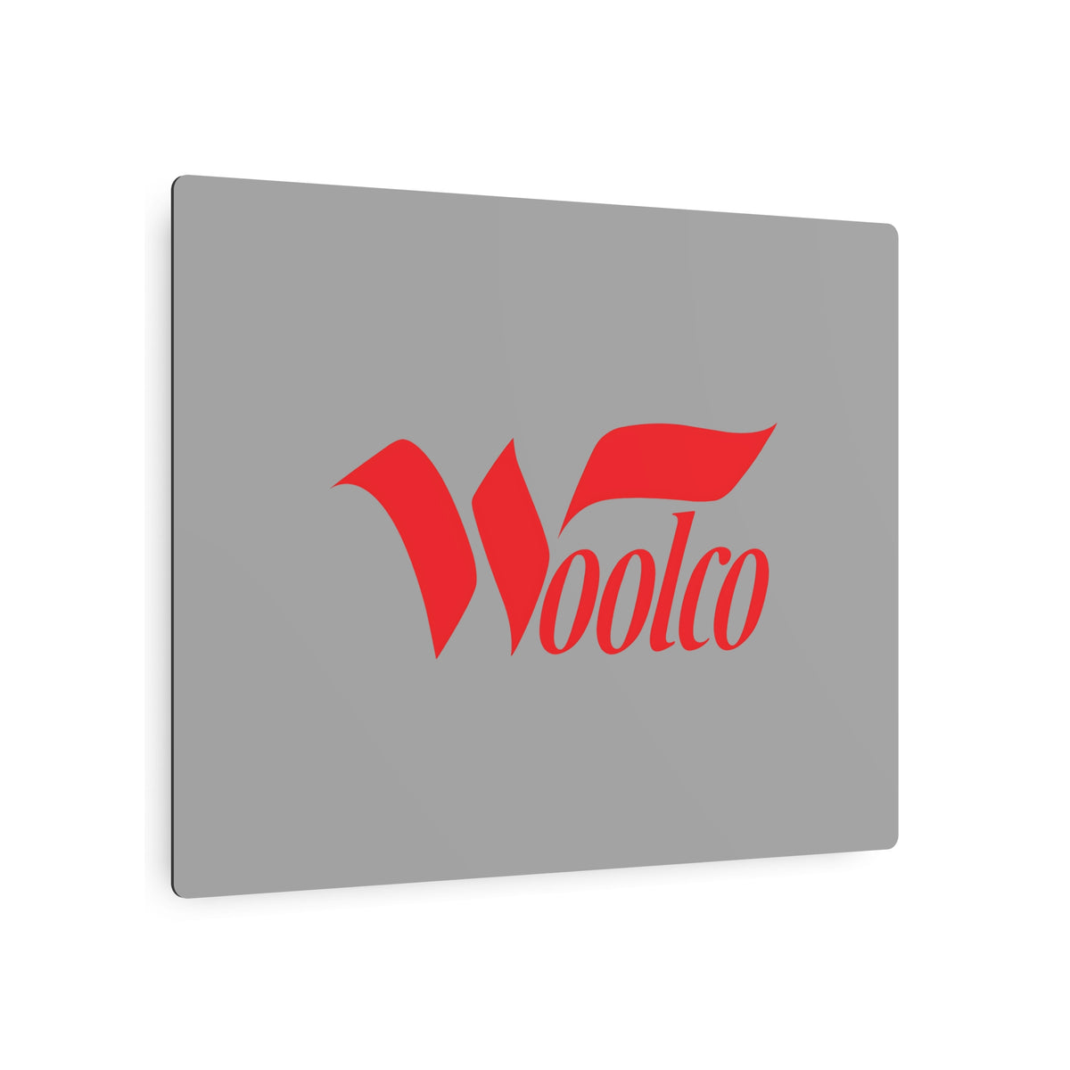Woolco Metal Sign