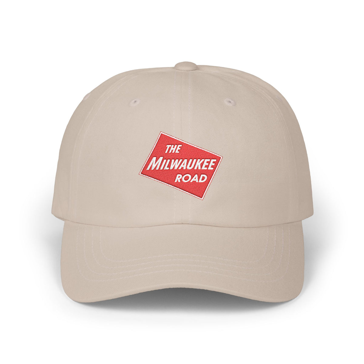 Chicago Milwaukee St. Paul and Pacific Railroad Embroidered Dad Cap Hat