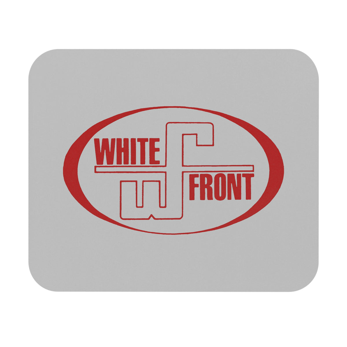 White Front Mouse Pad