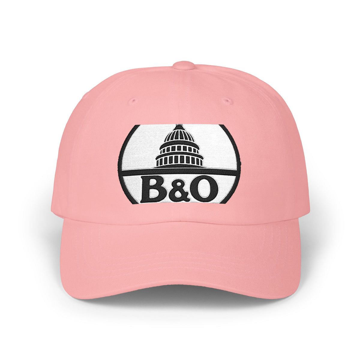 Baltimore and Ohio Railroad Embroidered Dad Cap Hat