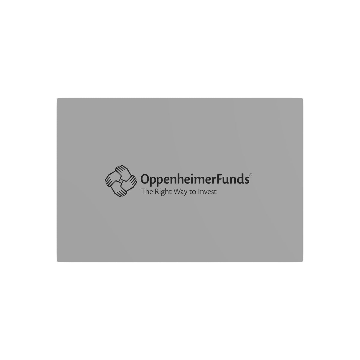 OppenheimerFunds Metal Sign