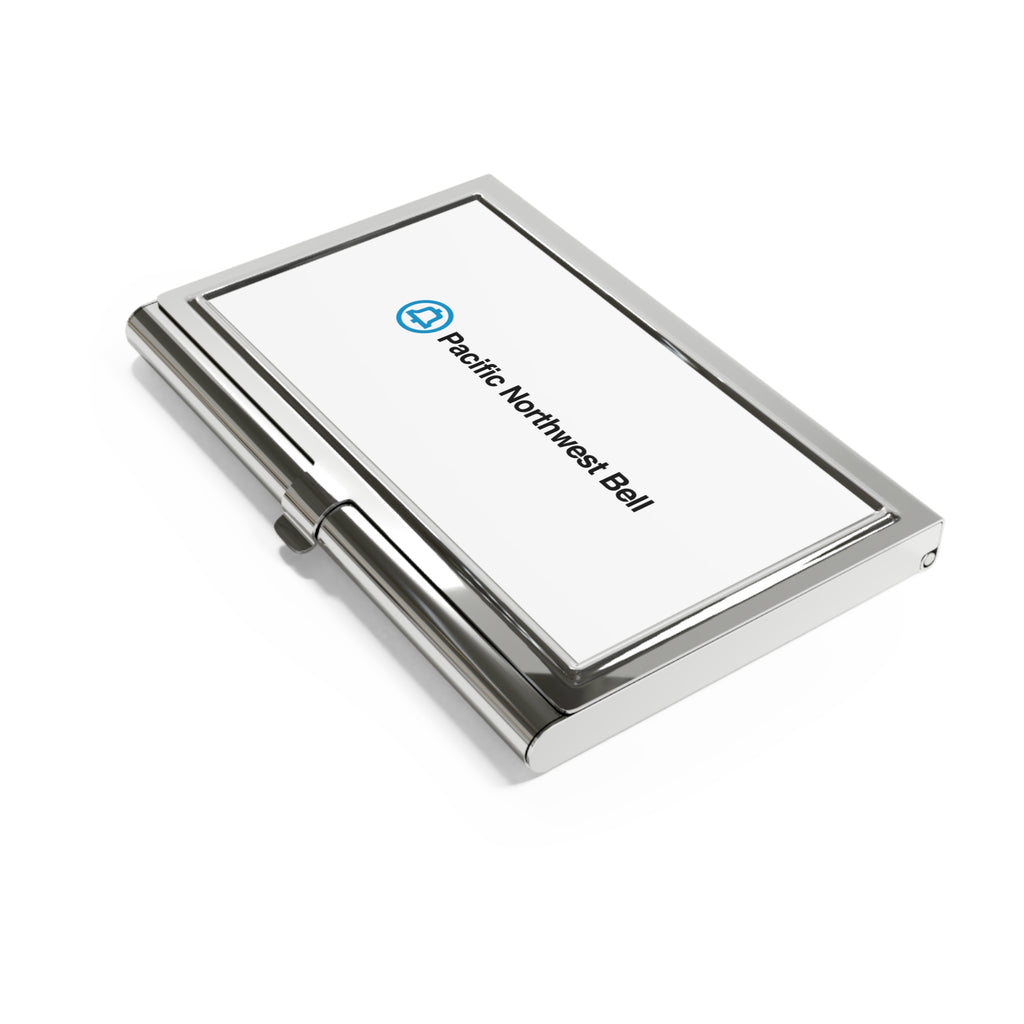 Pacific Northwest Bell Metal Business Card Holder
