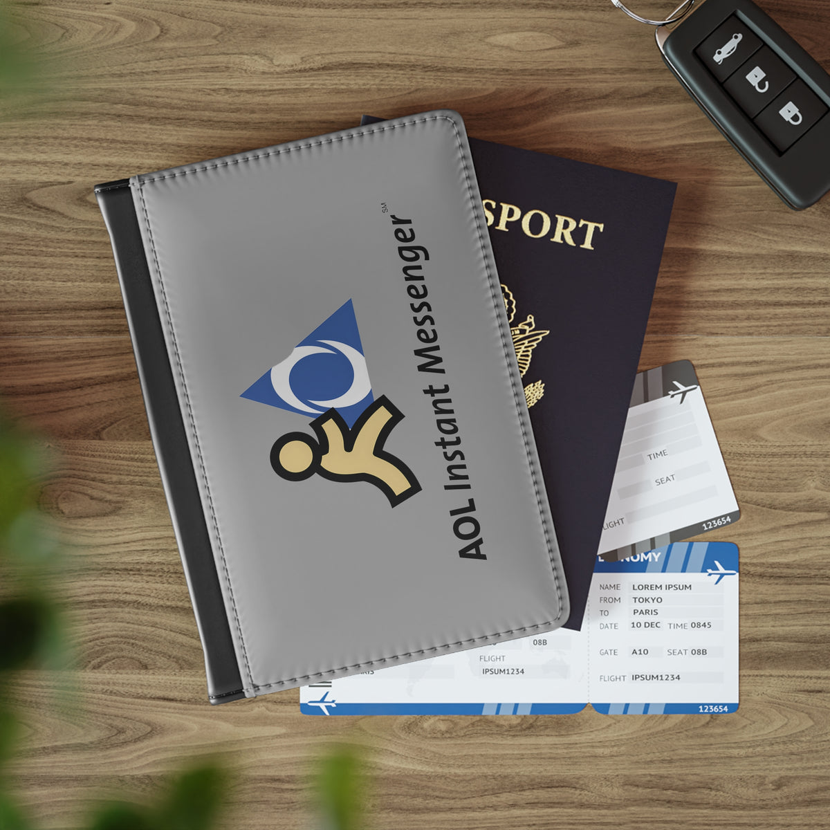 AOL Instant Messenger (AIM) Passport Cover