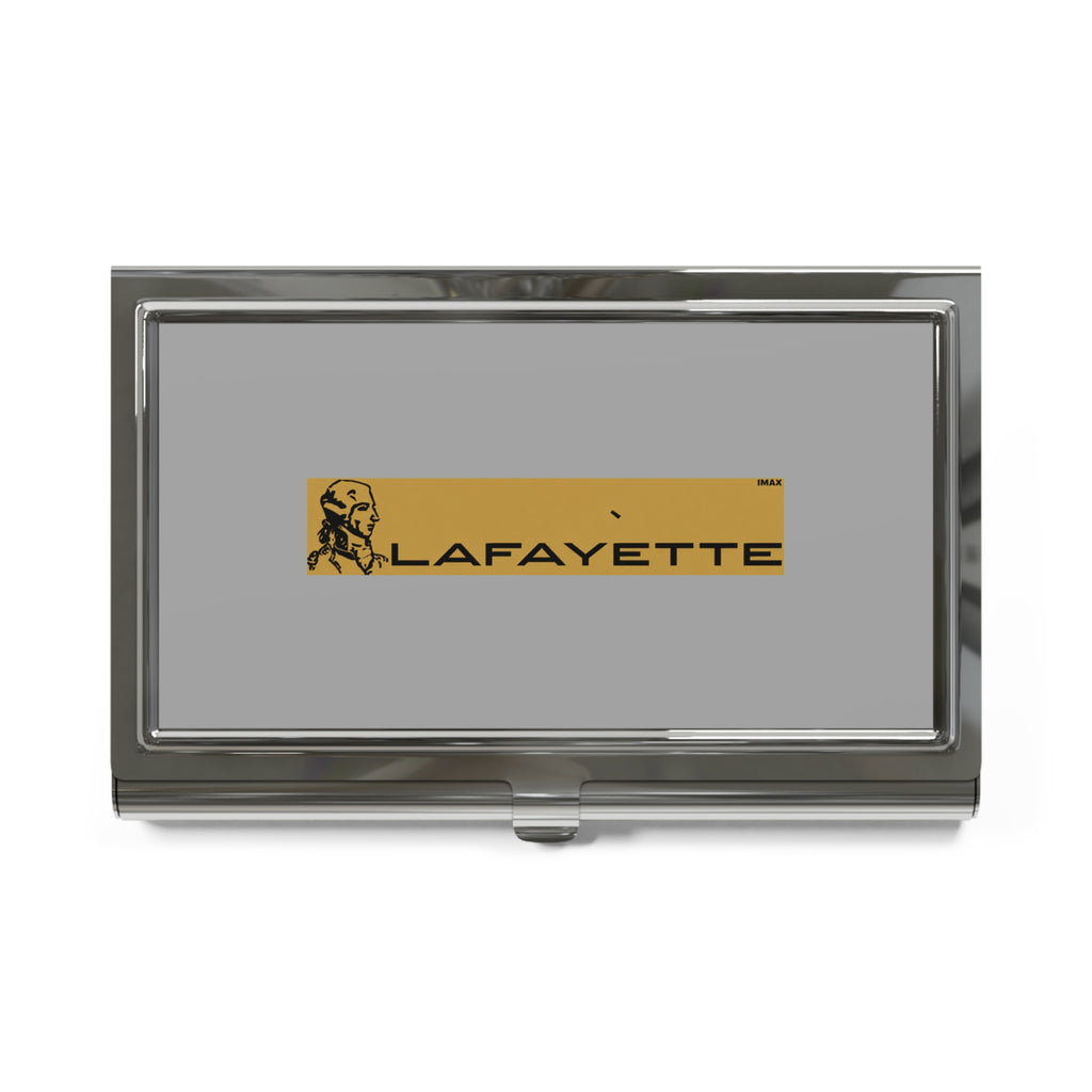 Lafayette Radio Electronics Metal Business Card Holder