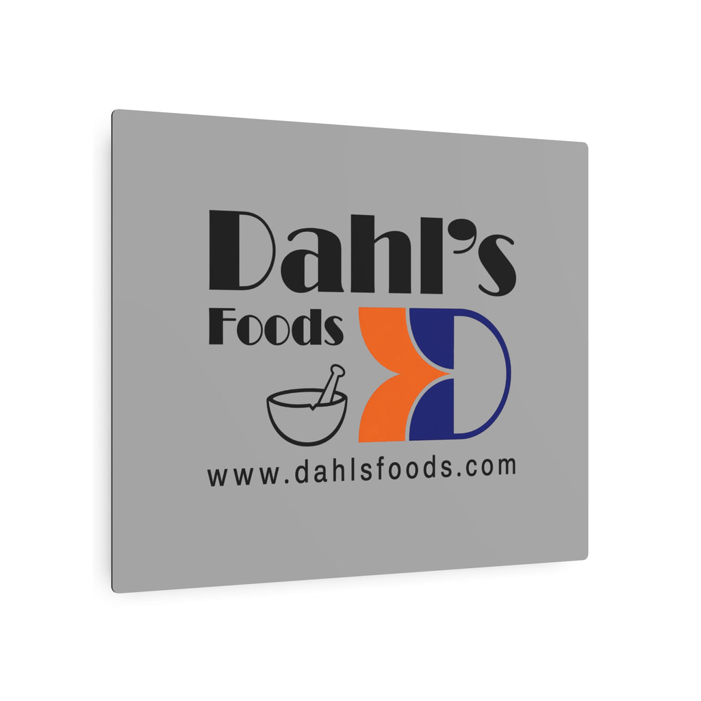 Dahl's Foods Metal Sign